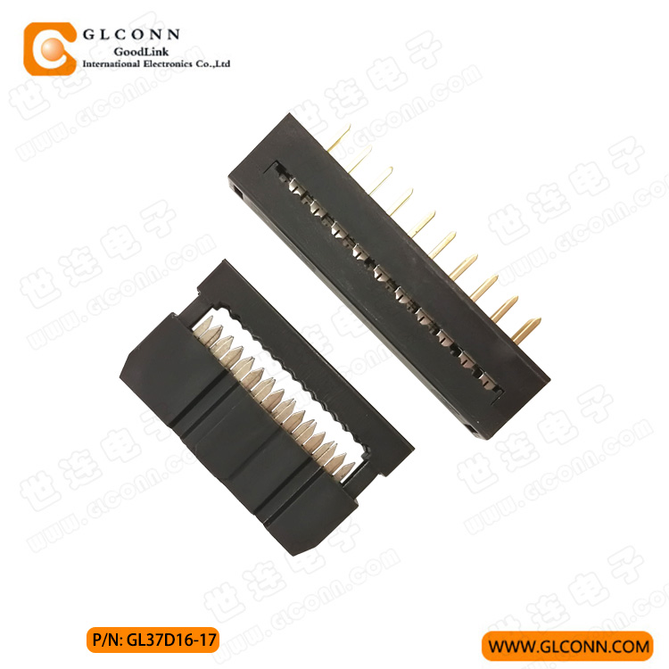 2.54*2.54mm IDC插座，二件式&三件式  压线母座&压线插板