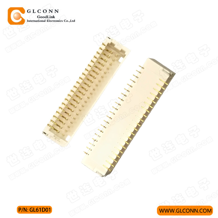 1.0mm Wafer (WTB) connector dual rows SMD 08-40pins